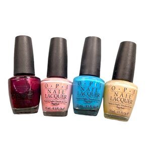 A set of 4 ( O.P.I ) Nail Polish New